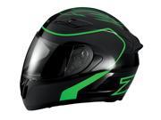 Z1R Strike Ops Street Helmet Black Green MD