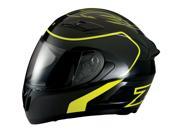 Z1R Strike Ops Street Helmet Black Hi Viz Yellow MD