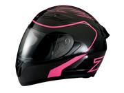 Z1R Strike Ops Street Helmet Black Pink LG