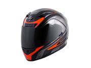 Scorpion EXO R710 Focus Helmet Neon Red Black SM