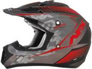 AFX FX 17Y Factor 2016 Youth MX Offroad Helmet Fluorescent Red LG