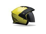 Bell Mag 9 Solid Open Face Helmet HI VIZ Yellow MD