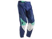Thor Phase Clutch Womens MX Offroad Pants Navy Blue White 7 8
