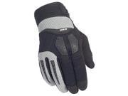 Cortech DXR Gloves Black Silver SM