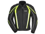 Cortech GX Sport Air 4.0 Textile Jacket Black Hi Viz yellow 2XL