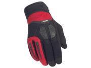 Cortech DXR Gloves Black Red LG