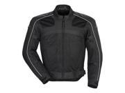 Tourmaster Draft Air Series 3 Mens Textile Jacket Black LG