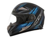 AFX FX 90 2016 Matte Rush Helmet Blue Black MD