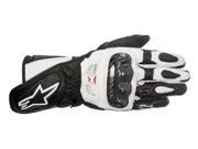 Alpinestars Stella SP 1 2016 Womens Leather Gloves Black White XS