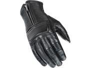 Joe Rocket Cafe Racer Mens Leather Riding Gloves Black XL