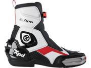 Spidi X Two Mens Racing Boots White Red Black 12