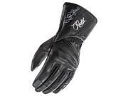 Joe Rocket Pro Street 2016 Womens Leather Riding Gloves Black LG