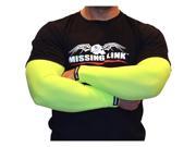 Missing Link Arm Pro Turn Signals Mens Compression Sleeve Hi Vis Green LG