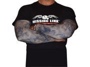 Missing Link Arm Pro Gunz n Money Mens Compression Sleeve Gray MD
