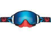 Dragon NFX2 Snowmobile Goggles Factor Blue Red