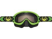 Dragon MDX Snowmobile Goggles Factor Green Black