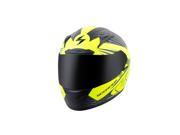 Scorpion EXO R2000 Ravin Street Helmet Matte Neon Yellow LG