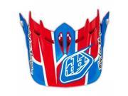 Troy Lee Designs D2 Turbo Replacement Visor Red White Blue