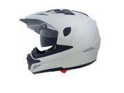 Vega Cross Tour Dual Sport Helmet Silver SM