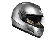 Vega Insight Solid Quick Release Full Face Helmet Silver MD