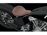 Drag Specialties Large Spring Solo Seat Leather Distressed Brown 0806 0050