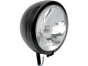 Drag Specialties 4 1 2 Diamond Style Gloss Black Spotlight Clear 2001 0558