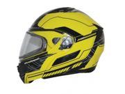 Zox Condor Fluent Electric Shield Modular Snow Helmet Yellow MD