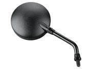 BikeMaster Round Mirror Black KAW U