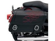 Saddlemen Highwayman Tattoo Saddlebags 13 L x 6 W x 9.5 H Dark Red X021 05 0405