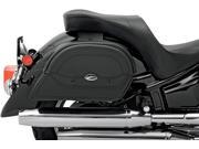 Saddlemen Cruis n Slant Saddlebags 19 L x 6.5 W x 10.75 H Throw Over 3501 0308