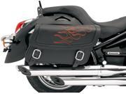 Saddlemen Highwayman Tattoo Saddlebags 18 L x 6 W x 12 H Orange X021 05 0426