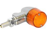 K S Technologies Aluminum Body Marker Lights 36mm Round 2 LED Polished Finish Two Wire Amber 26 8330