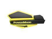 Powermadd Star Series MX Handguards Suzuki Yellow Black 34206