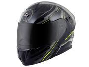 Scorpion EXO GT920 Satellite 2016 Modular Helmet Neon Yellow Black Gray LG