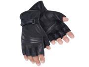 Tourmaster Gel Cruiser II Fingerless Gloves Black LG