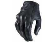 Icon Pursuit Mens Touchscreen Gloves Stealth Black MD