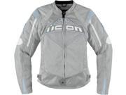 Icon Contra Womens Textile Jacket Silver LG