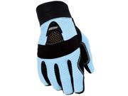 Tourmaster Airflow Womens Gloves Light Blue LG