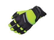 Scorpion Coolhand II Womens Gloves Neon Yellow Black XL