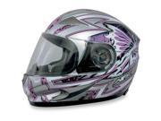 AFX FX 90 Passion Helmet Pink Silver XL