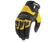 Icon Twenty Niner 29 Textile Gloves Yellow SM