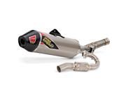 Pro Circuit Ti 5 Race Full Exhaust System Carbon End Cap Fits 11 12 Honda CRF450R