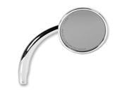 Russ Wernimont Designs Mirror Round Left Chrome RWD 50106