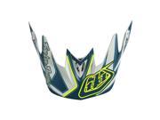 Troy Lee Designs D3 Reflex Replacement Visor Gray Yellow
