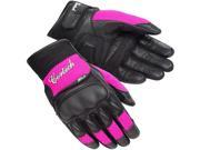 Cortech HDX 3 Womens Vented Motorcycle Gloves Pink Black SM