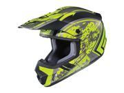HJC CS MX 2 Squad Motocross Motorcycle Helmet Matte Yellow Black MD