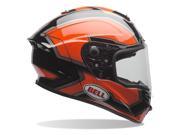 Bell Star Pace Motorcycle Helmet Orange Black MD