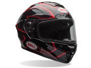 Bell Star Pace Motorcycle Helmet Black Red LG