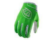 Troy Lee Designs Air 2016 MX Offroad Gloves Flo Green White XL