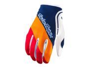 Troy Lee Designs XC Corsa Mens MX Offroad Gloves Navy Blue Red White SM
